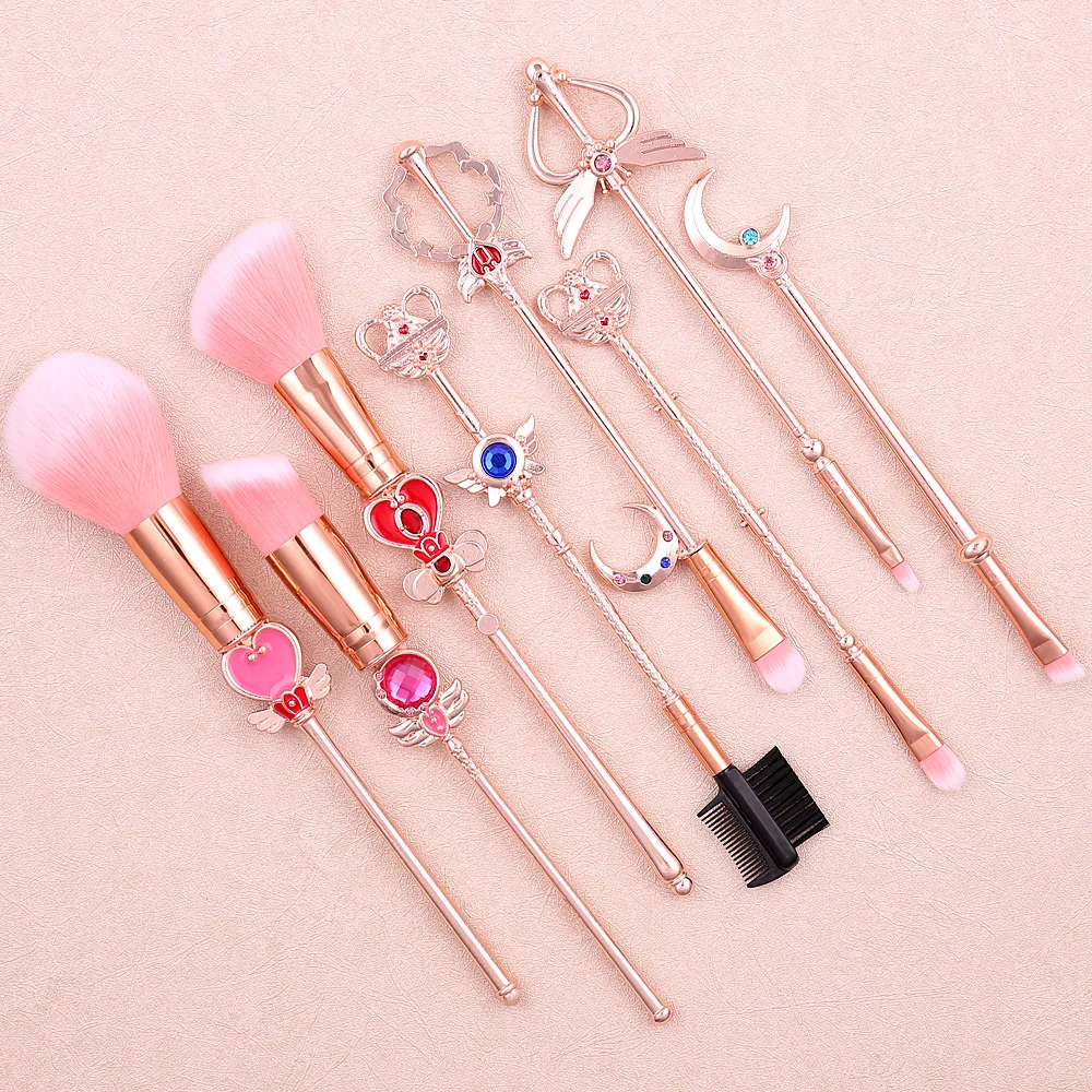“ Gota de Maquiagem da Brushes Set Cosméticos Fundação