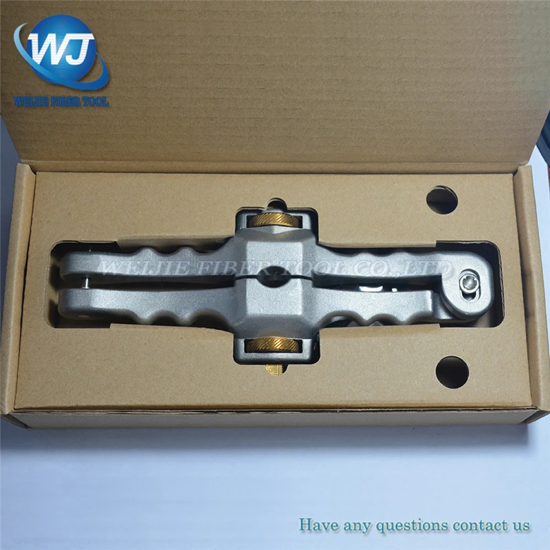 Fiber optic cable protective layer stripping device SI-01 (2)