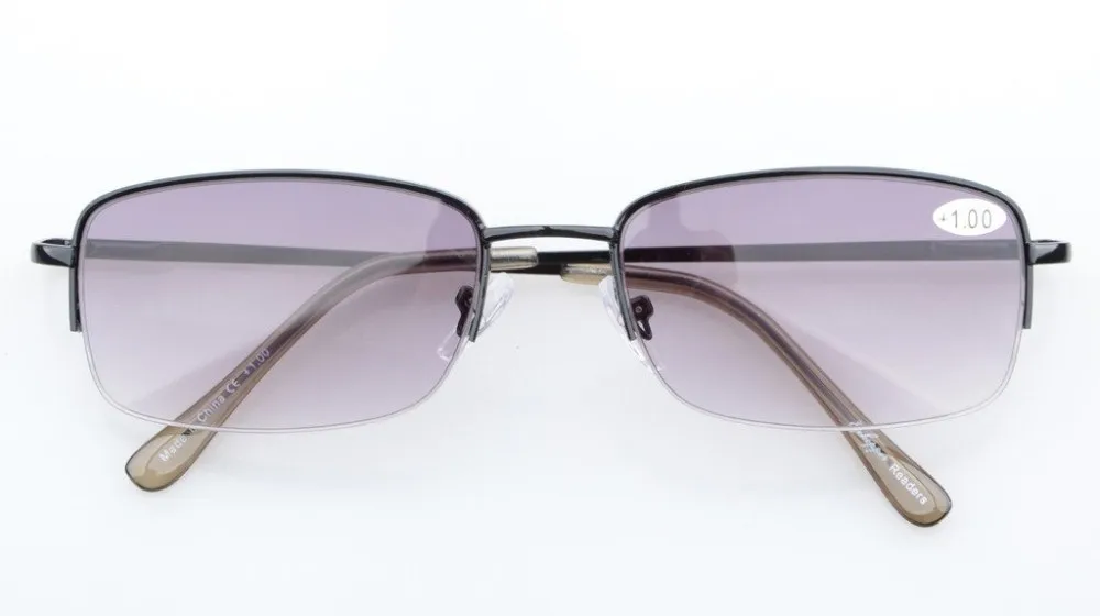 R15015 Mix 5-Pack Eyekepper металла наполовину обод весной петли Очки для чтения для женщин включить компьютер Читатели Чтение Солнцезащитные очки для женщин