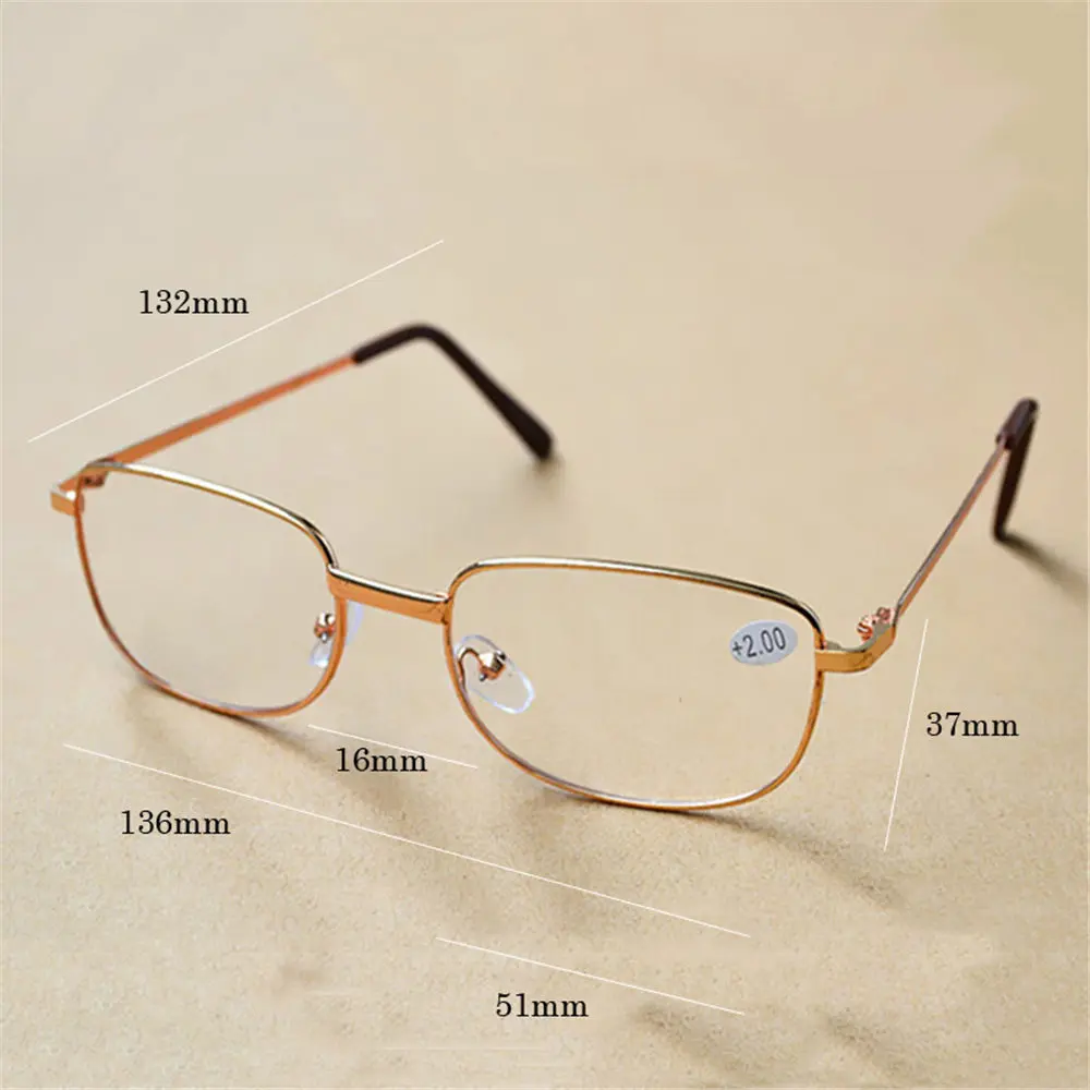 metal frame reading glasses