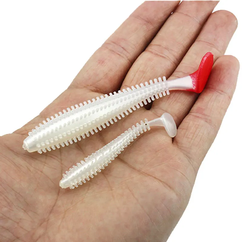 

20pcs Soft Fishing Lure Grub with Paddle Tail 6cm/1g 9cm/4g Soft Bait Speed Shad Sea Fishing Lures Rage Swimmer Wobbler