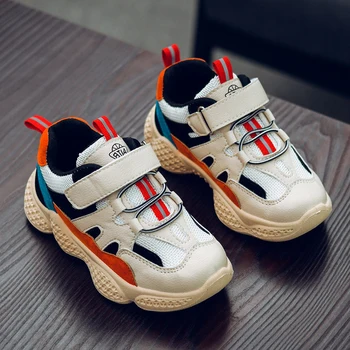 

New Arrival Children Casual Shoes Spring Autumn Boys Girls Sports Sneakers Anti-skid Soft Tennis Shoes Running Espadrilles 26-37