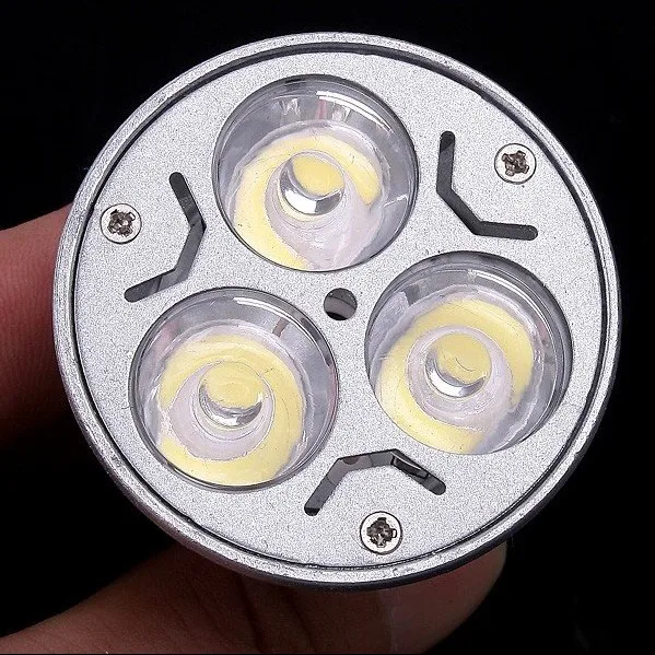 Затемнения нерегулируемых 3 W GU10 E27 E14 GU5.3 MR16 12 V наивысшая Мощность gu10 led лампа, белый gu10 led светодиодный прожектор