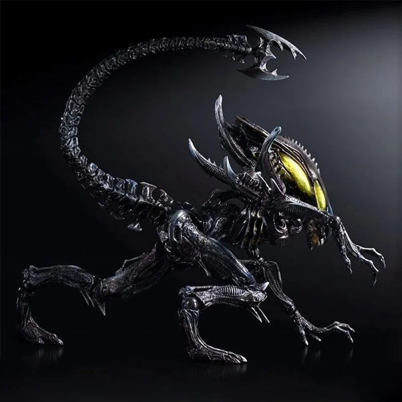 10 ''Play Arts Kai инопланетянин NECA colonial fleet alien genodude Xenomorph Predators ПВХ фигурка Коллекционная модель игрушки куклы