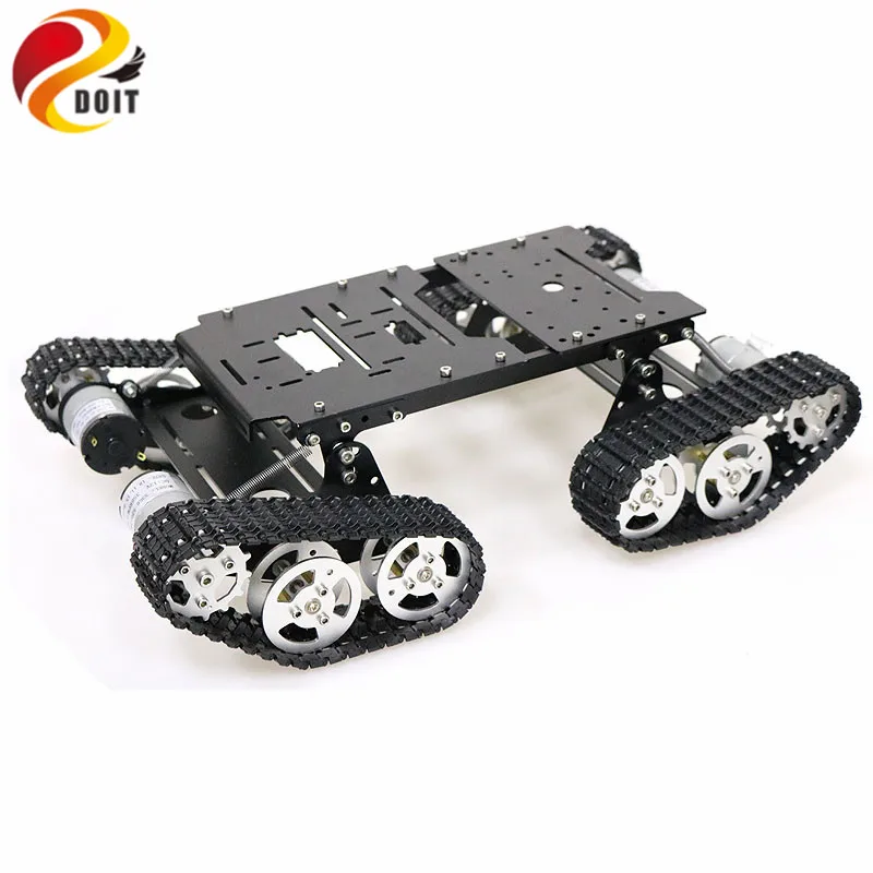 Buy Remote Control 4wd Shock Absorber Robot Tank