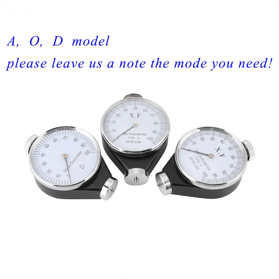 Shore тип A/O/D дюрометр Измеритель Твердости резиновых шин 0-100 HA ...