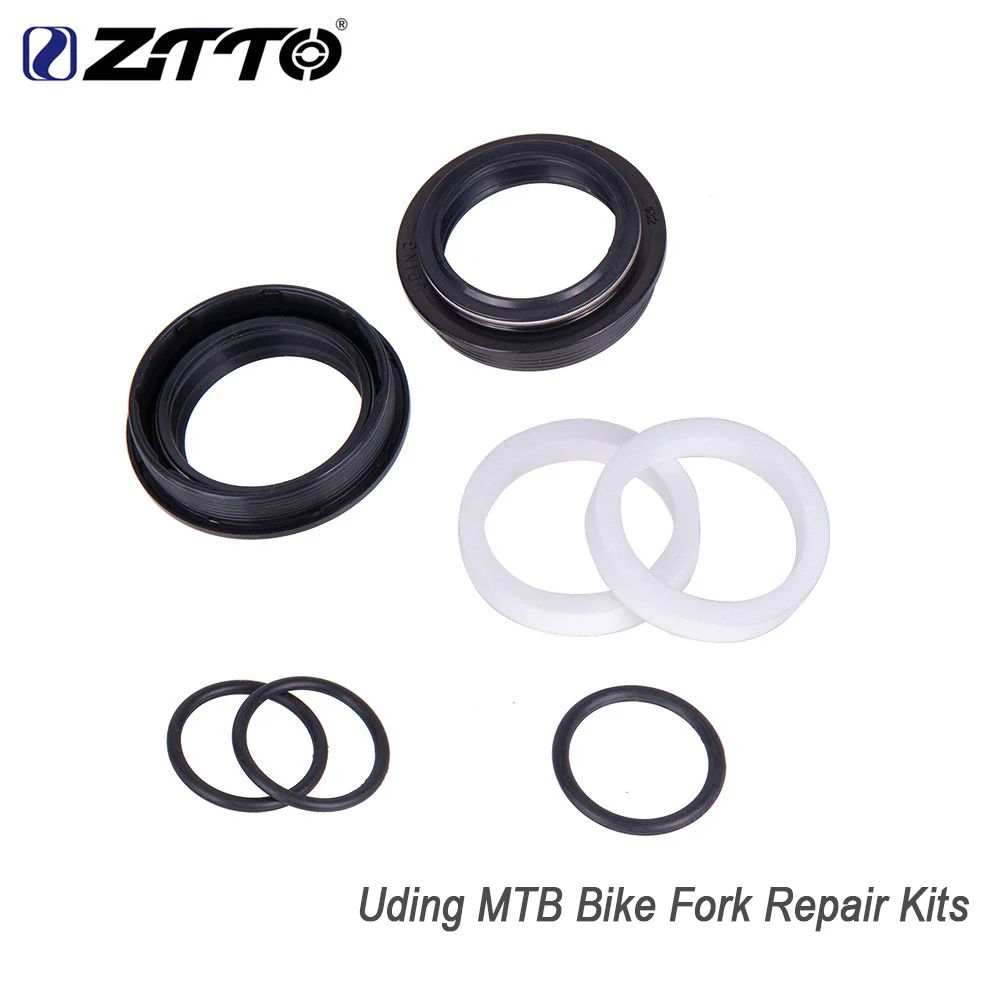

Uding Front Fork Repair Kits Air Piston /Top Cap O-ring Wiper Seal Dust Oil seal Foam Washer MTB Bicycle Fork Accessory Parts