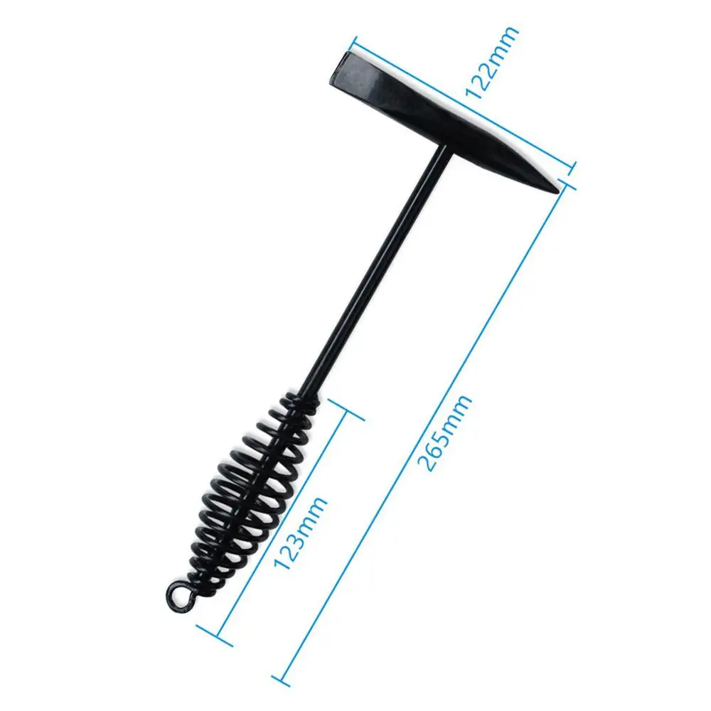 Martelo с высоким содержанием углерода Сталь ржавчины сварки шлаковый молоток Весна ручка сварщик молоток электрика машины для производства труб инструменты для ремонта