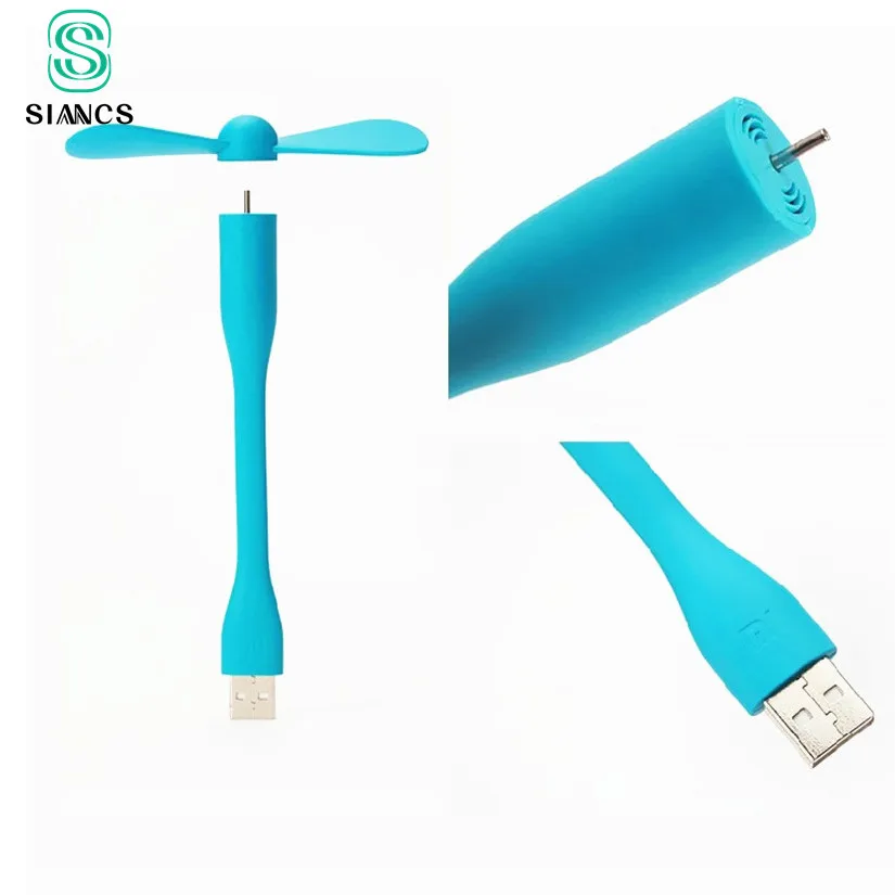 SIANCS Мини милый портативный гибкий USB вентилятор гибкие съемные гаджеты низкая