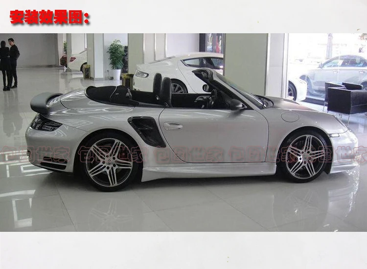 Подходит для Porsche 997 Задняя листовая пластина из углеродного волокна vent 997 Turbo Ccarbon модифицированный tuyere