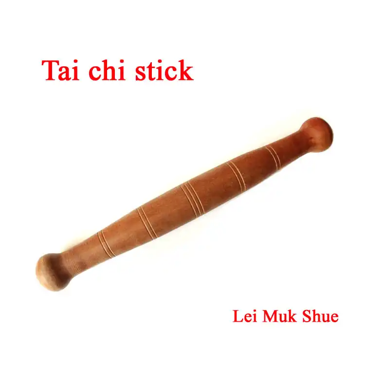 Tai chi stick Lei Muk Shue taichi палочка груша деревянная фитнес-бар ушу Тай Чи стержни - изображение