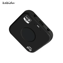 Kebidu Bluetooth 4,2 аудио приемник B7 беспроводной NFC 3,5 мм AUX NFC аудио стерео Bluetooth аудио приемник адаптер для планшетных ПК