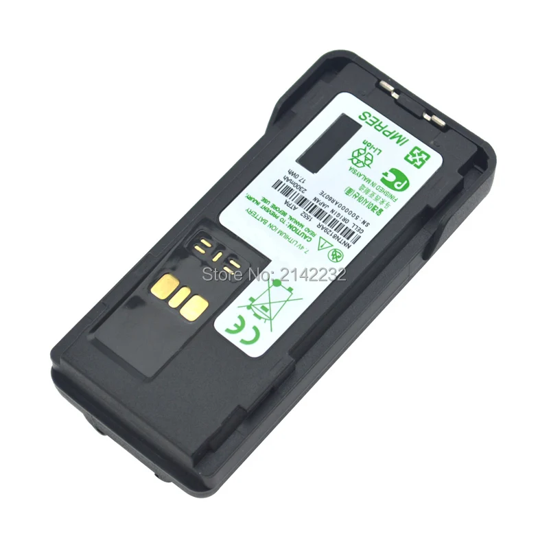 NNTN8129AR 7,4 V IMPRES литий-ионный аккумулятор 2300 mAh для MOTOTRBO APX2000 APX3000 APX4000 XPR7000 XPR7000e серии