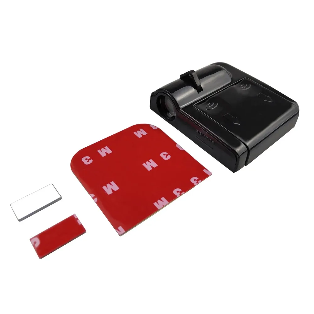 1PC Universal Wireless Car Door Welcome Logo Light Projector LED Laser Lamp for Audi