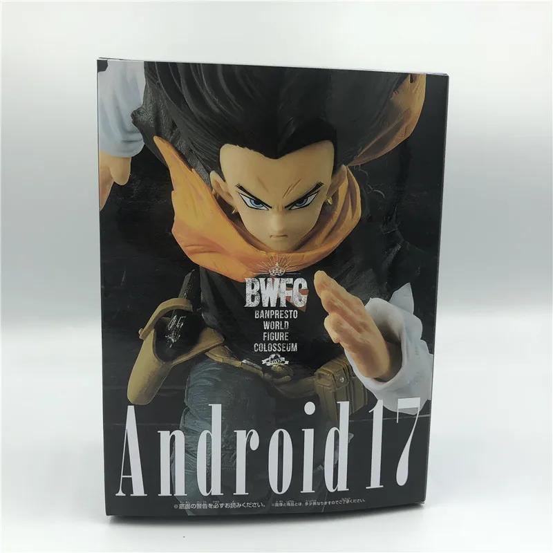 Dragon Ball Z Android 17 экшн-фигурка посыпать Ver. DBZ Goku Fighter Lazuli ПВХ Коллекция Модель 17 см