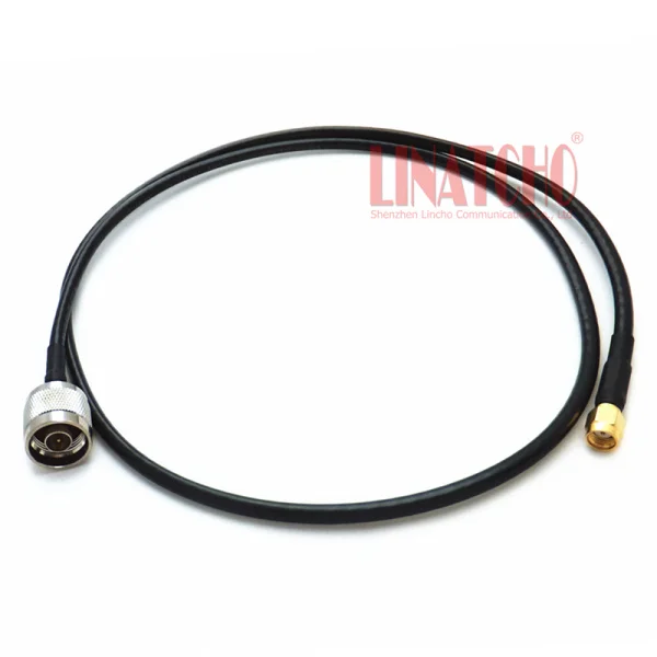 RG58 1M N-J-RP-SMA-J 2