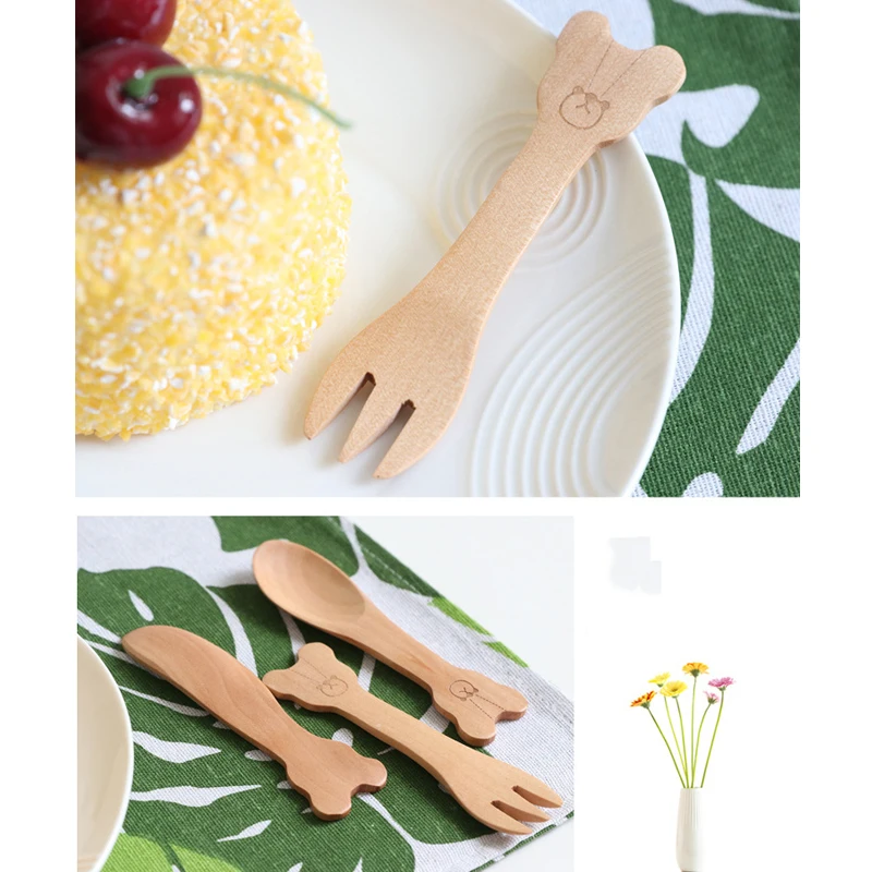 kids spoon fork set