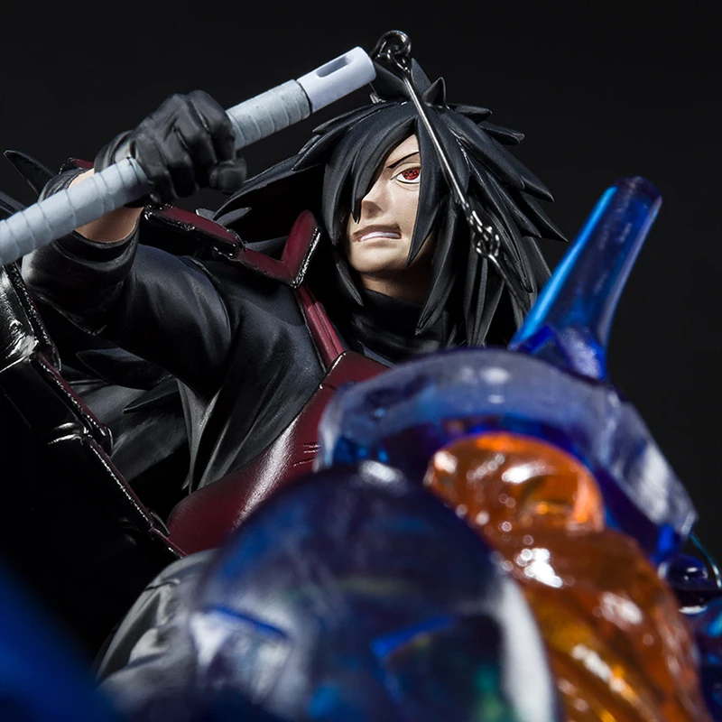 Новый Наруто ПВХ фигурку Zero Uchiha Madara Susanoo tempetuous God of Valour Yubu no Aragami Коллекция Модель