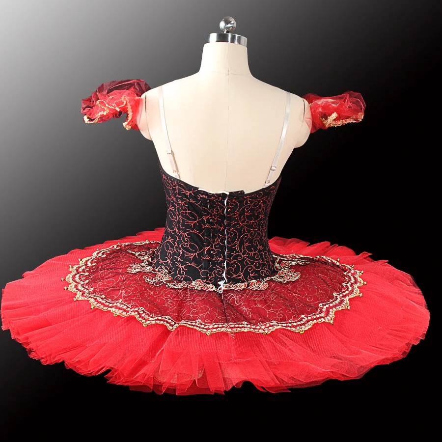 Ballet tutu black+red LD0014 00