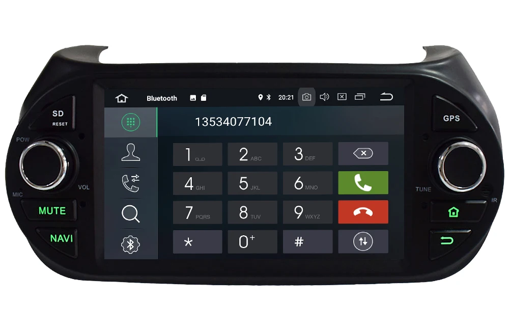 Best 7" Octa Core 4G Android 8.1 4GB RAM 64GB ROM RDS Car DVD Player Stereo GPS Glonass For Fiat Fiorino/Citroen Nemo/Peugeot Bipper 1