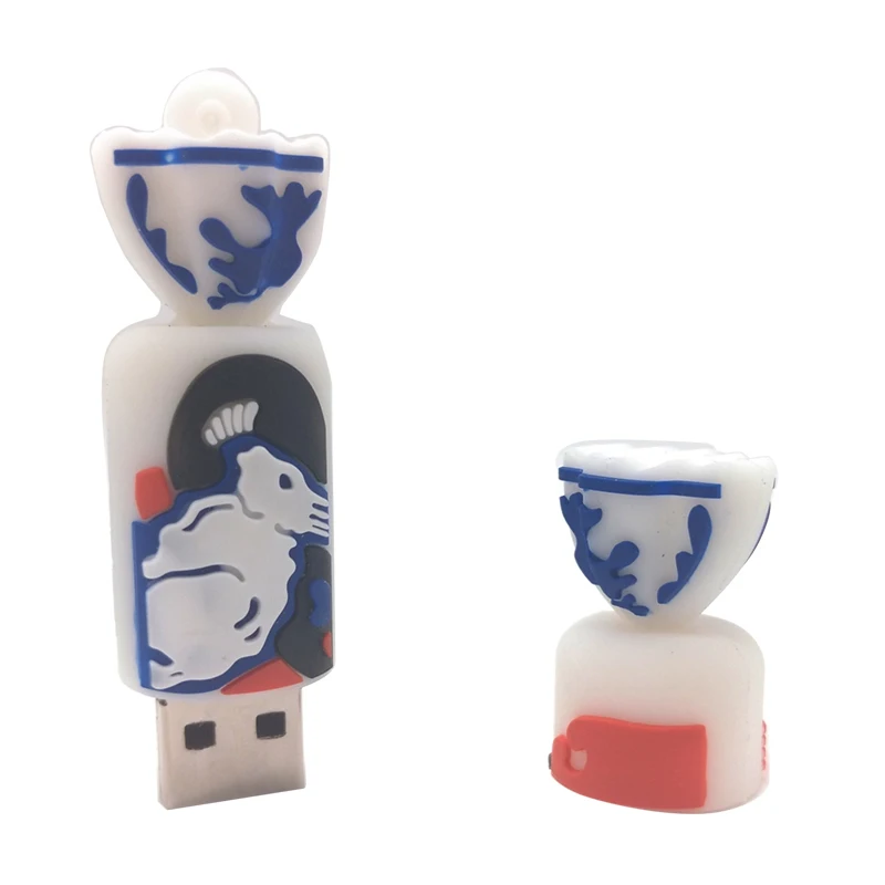 Флеш накопитель usb 2 0 с изображением белого кролика|USB флэш-накопители| |