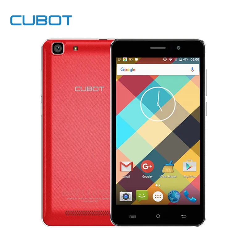 Original Cubot Rainbow 5 0 Inch HD Screen Smartphone 1GB RAM 16GB ROM Cell Phone Android
