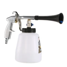 Мойка автомобиля высокого давления, пенопластовая пушка, автомобильная машина для очистки салона, пистолет для очистки пены с щеткой