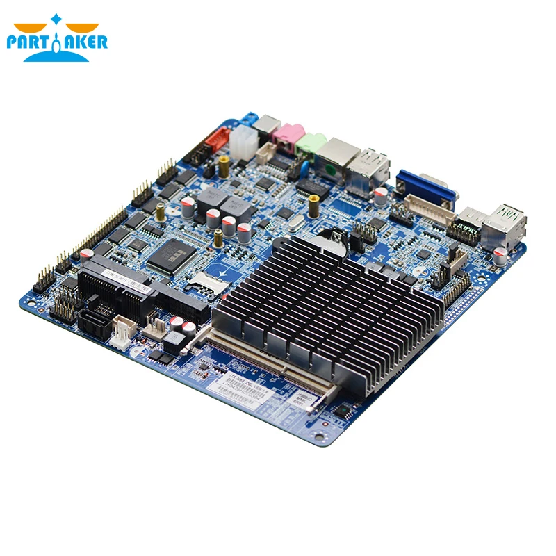 ITX-M56_D6E mainboard 6*COM Celeron J1900 fanless thin mini itx motherboard with EDP
