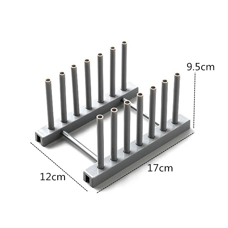 GOONBQ 1 шт. 6 слоев тарелка Сушилка сушилка кухонный держатель для хранения шкаф Органайзер для тарелок