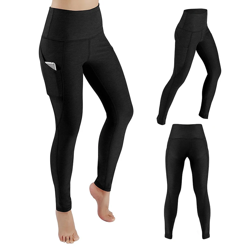 

Yoga Pants With Pockets S-XL Women Sport Leggings Jogging Workout Running Leggings Stretch High Elastic Gym Tights Women Legging