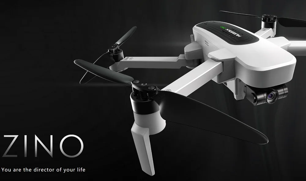 Hubsan H117S Zino gps Дрон 5,8 Г 1 км Складная рукоятка с видом от первого лица в формате 4K UHD, Камера 3-осевому гидростабилизатору RC Дрон Квадрокоптер RTF высокое Скорость