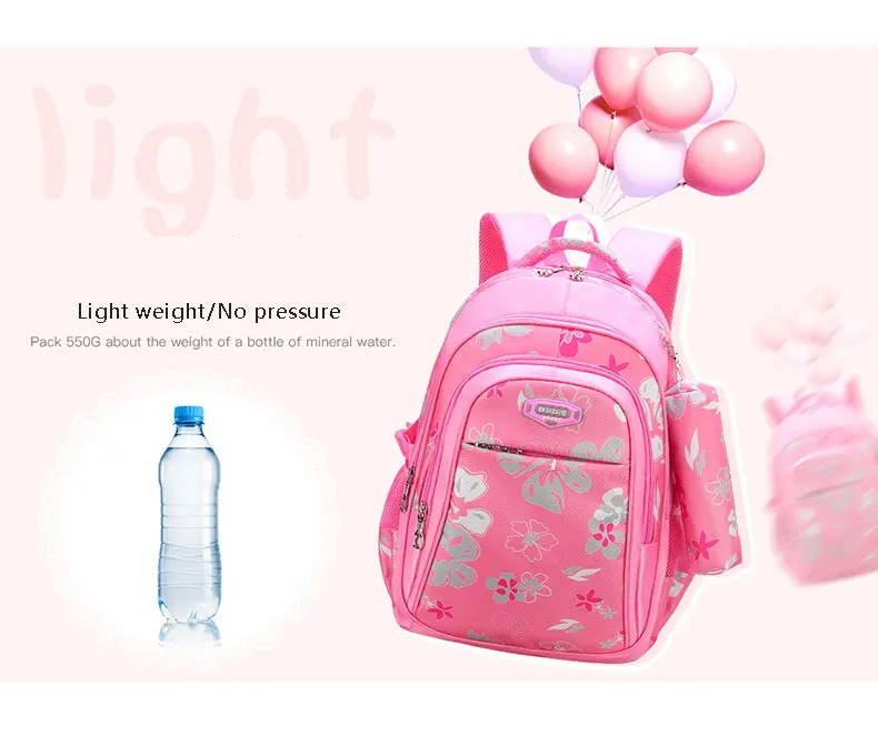 Цветочные рюкзаки для девочек, школьные сумки для девочек, Набор детских школьных сумок, Детский рюкзак, Детские рюкзаки, школьный рюкзак