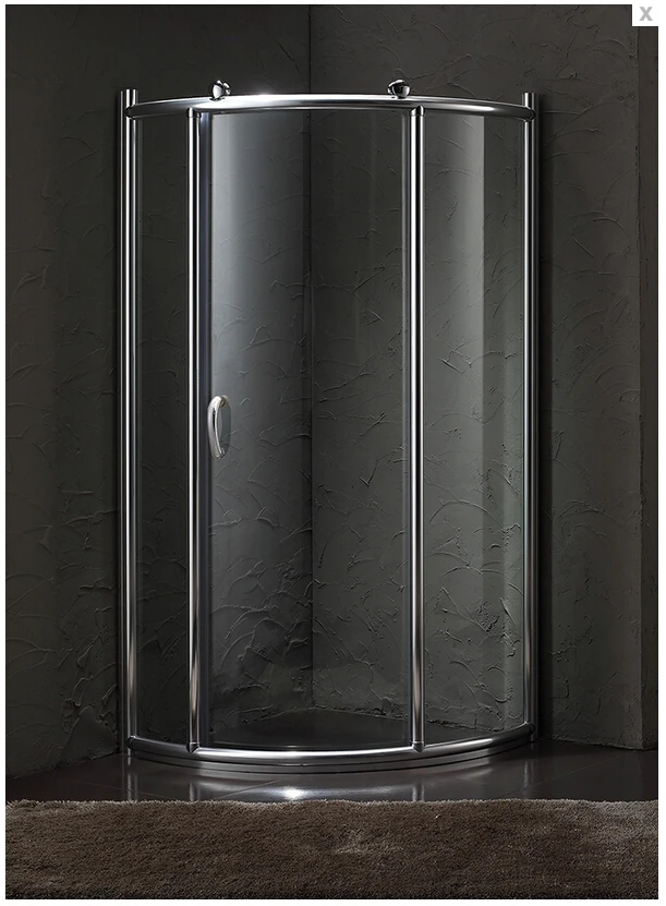 2019 new design wholesale shower cabins clear tempered glass shower screen shower enclosure with