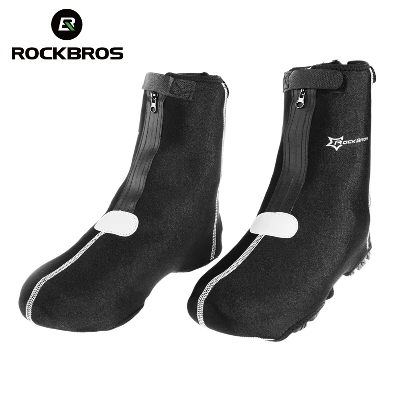 

ROCKBROS Riding Cycling Shoes Cover Waterproof Winter Touring Bike Overshoes MTB Bicycle Wear Shoe Cover Copriscarpe Ciclismo