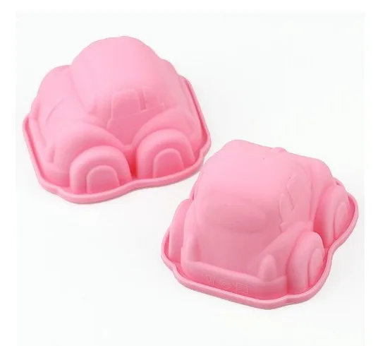 

Lovely Car Cake Mold Silicone Cake Pan Handmade Biscuit Mold