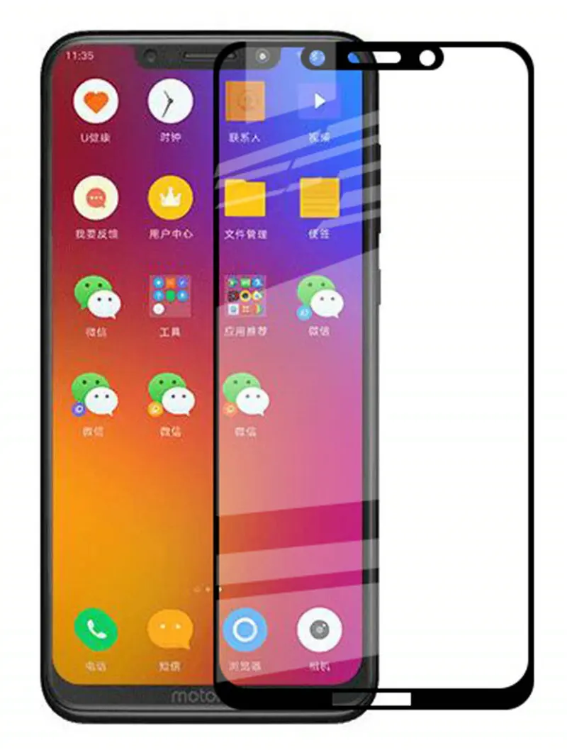 Защитное стекло закаленное для Motorola Moto G7 Plus Play 9D 9H G7|Защитные стёкла и плёнки| |