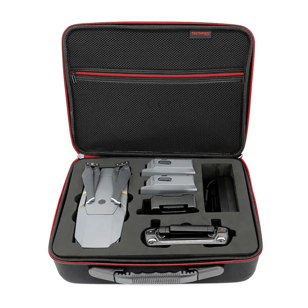 Сумка для переноски Водонепроницаемый Анти шок DJI Mavic pro RC Drone вмещает 4 узлы