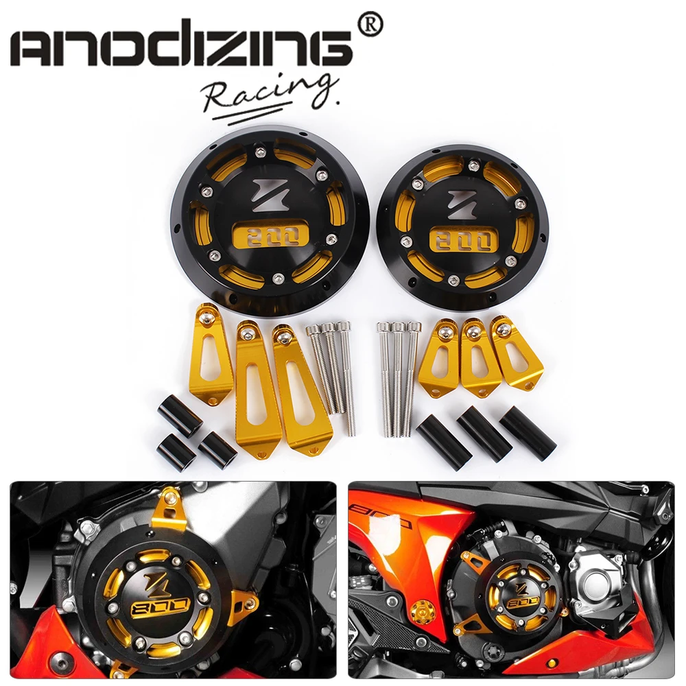 

New Free Shipping Motorcycle For KAWASAKI Z800 2013-2015 CNC Aluminum Engine Stator Cover Engine Protective Cover