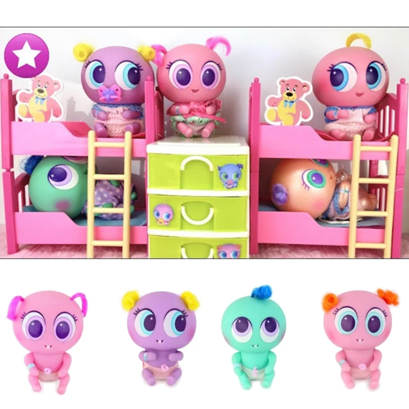 2019 Ksimeritos Juguetes Casimeritos игрушка с новорожденным Nerlie микро набор Neonate Аксессуары для