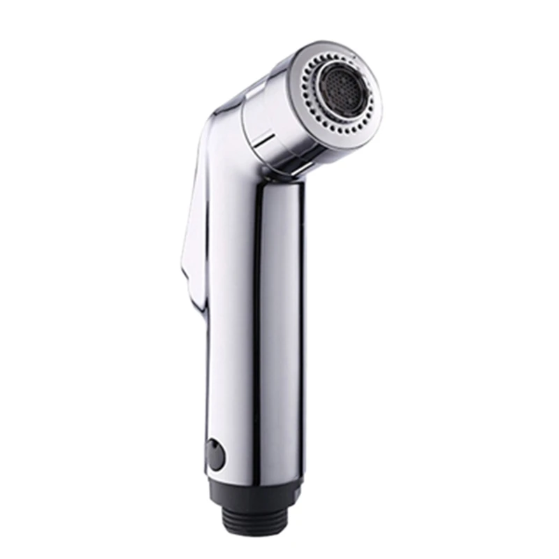 

Two Function Toilet Hand Bidet Faucet Bathroom Bidet Shower Sprayer T Adapter 1.2M Hose Tank Hooked Holder Easy Install