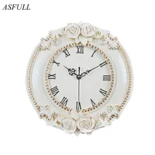 ASFULL of a creative European decorative wall clock quiet room Hotel Relais Dell’Orologio restaurant watch saat free shipping