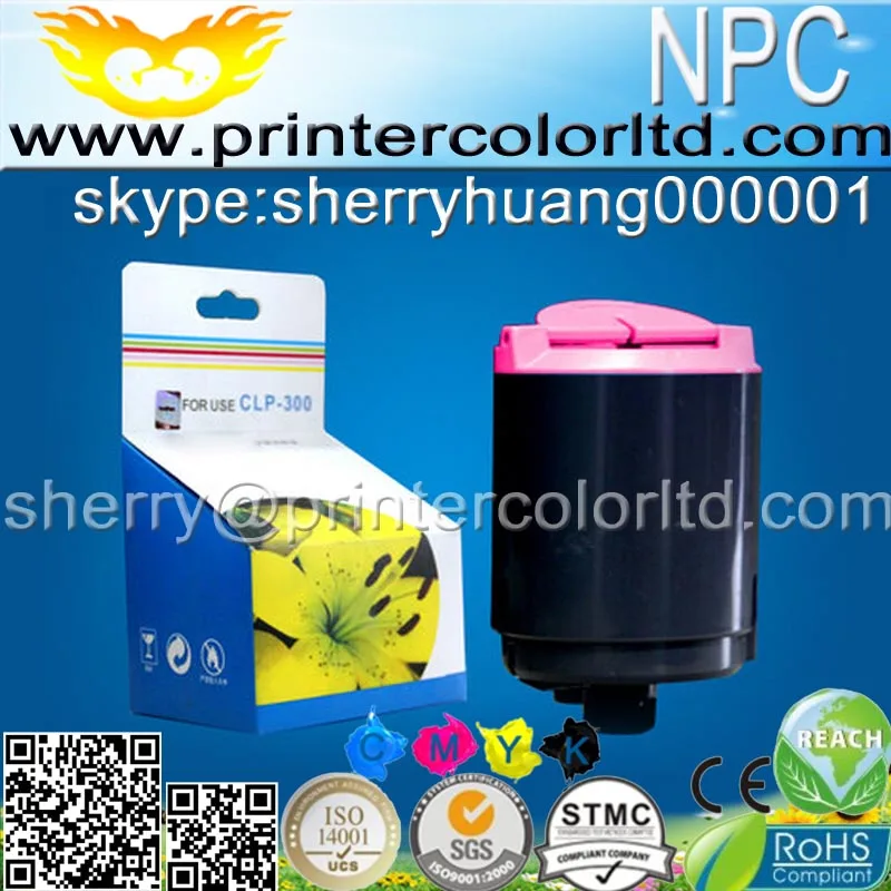 

1pcs clp300 toner laser cartridge for Samsung CLP 300 300n CLP-300 clx 2160 3160 printer