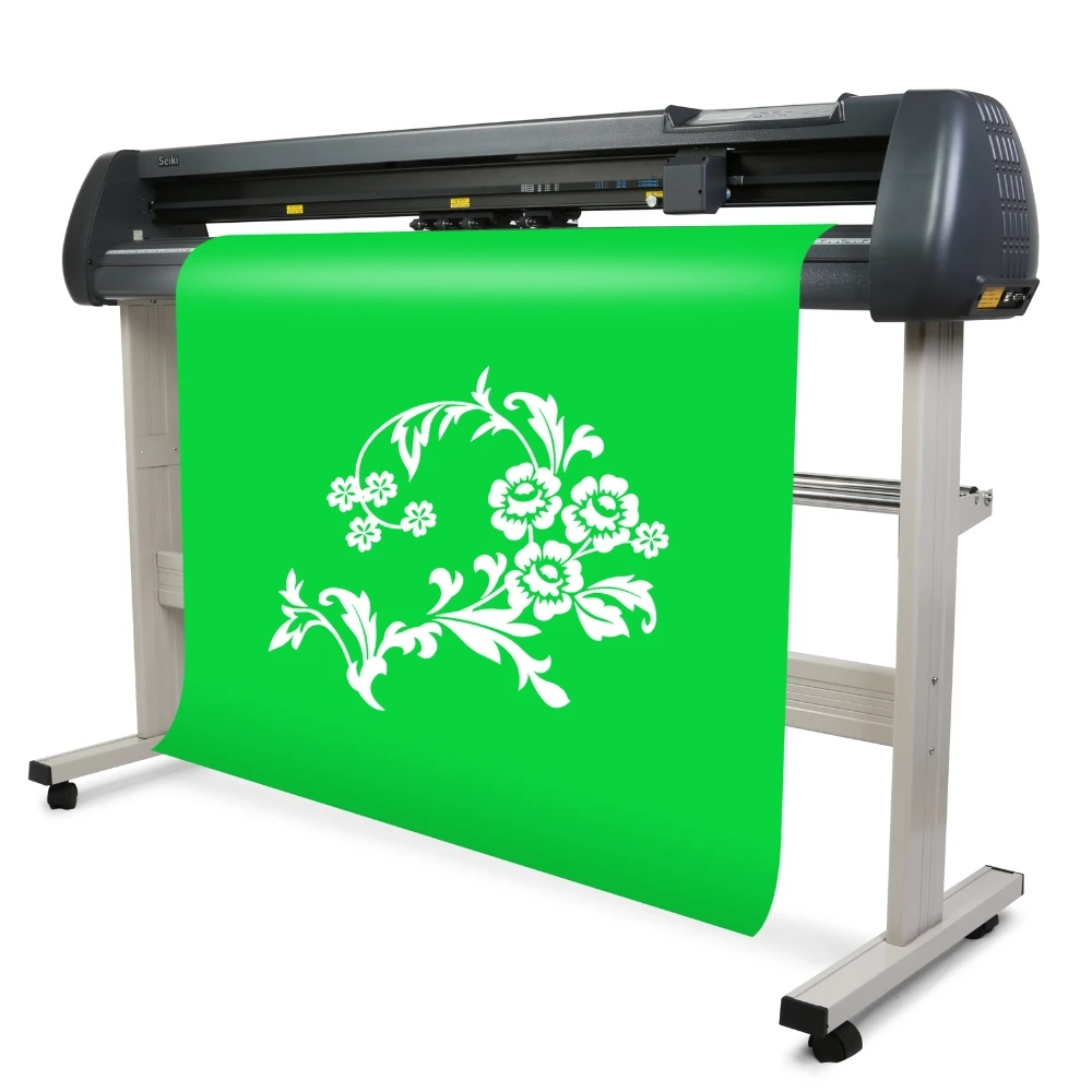 white stainless material SK Vinyl Cutter Plotter speed 10 800mm/s CE