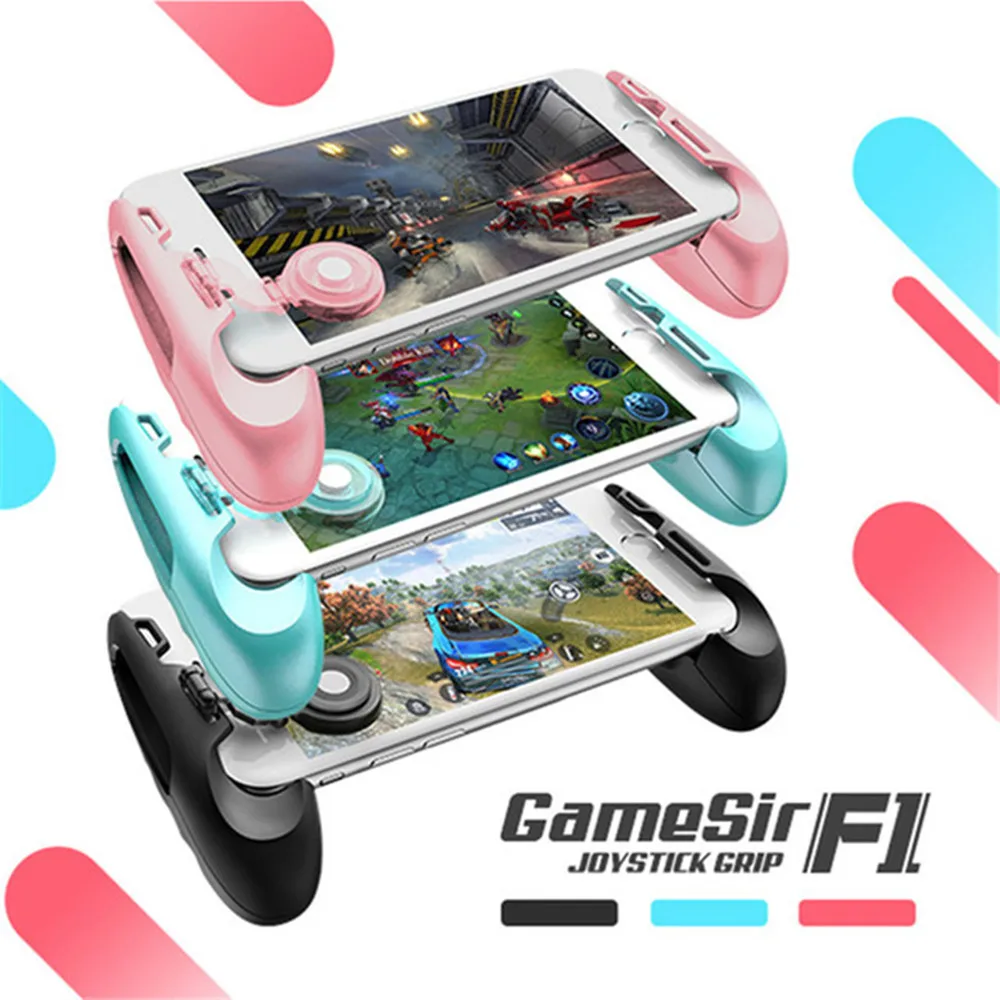 Goedkoop GameSir F1 Telescopische MOBA Gamepad Gaming Gamer Android Joystick Uitgebreide Handvat Game pad voor iPhone Xiaomi Huawei Smartphone