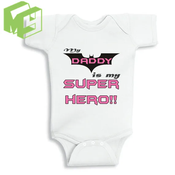 baby girl superhero onesies