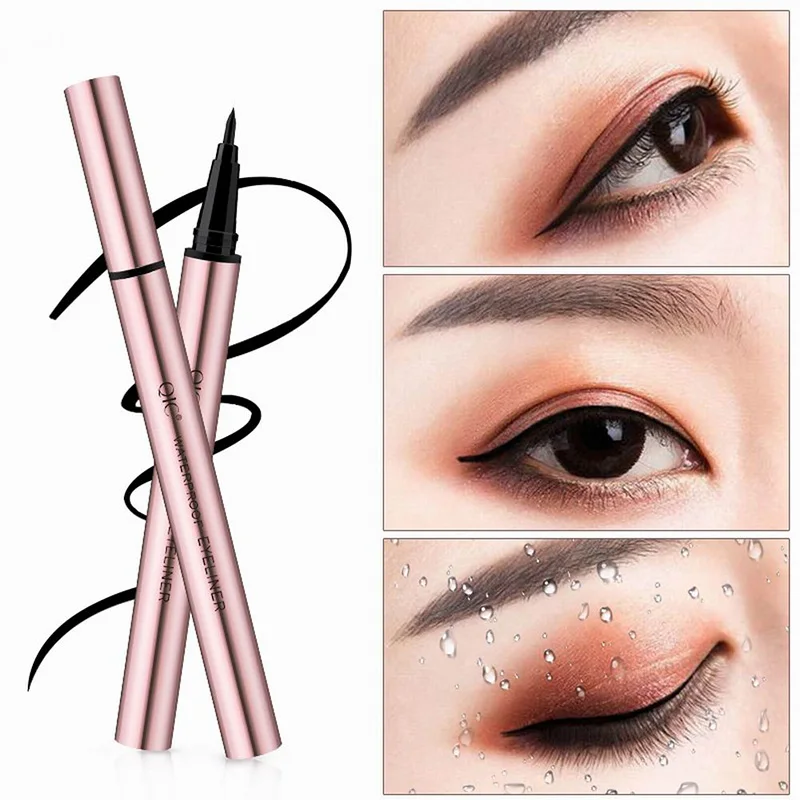 1 шт. черный стойкий карандаш для глаз Водостойкий карандаш для подводки глаз пятнистый косметический Жидкая Косметика для макияжа Подводка для глаз