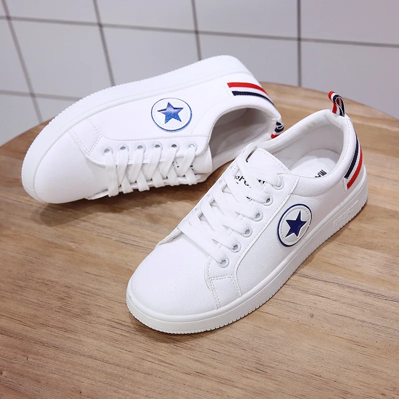 2019 Hot sale Wmen's white canas shoes