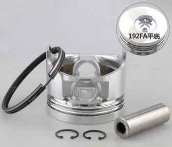 Cheap Free Shipping 192FA Piston Air Cooled diesel engine piston pin piston ring a snap ring suit for Chinese brand Cheap Free Shipping 192FA Piston Air Cooled diesel engine piston pin piston ring a snap ring suit for Chinese brand