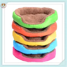 Round Candy Color Winter Soft Cheap Warm Pet Products Dog Bed Mat