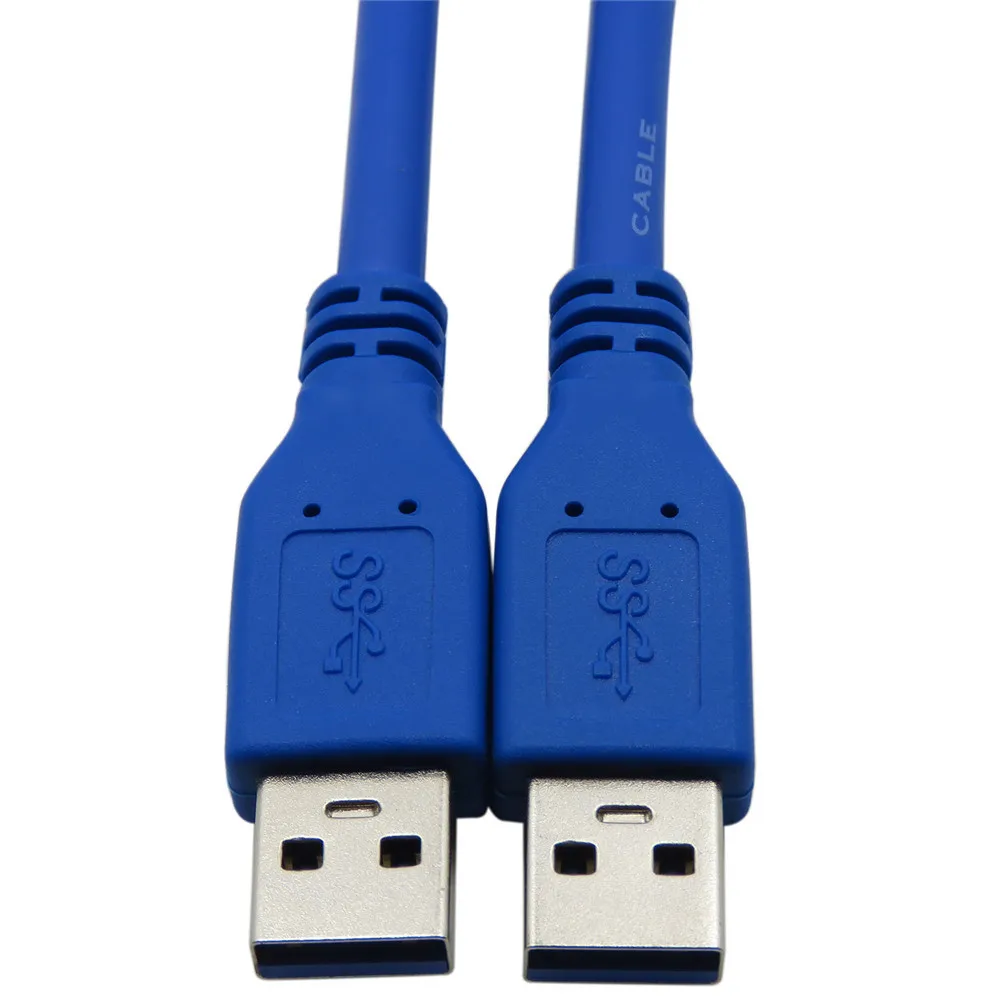 1 шт. Стандартный Супер Скоростной USB 3,0 кабель A папа к USB 3,0 A папа L = 1 м